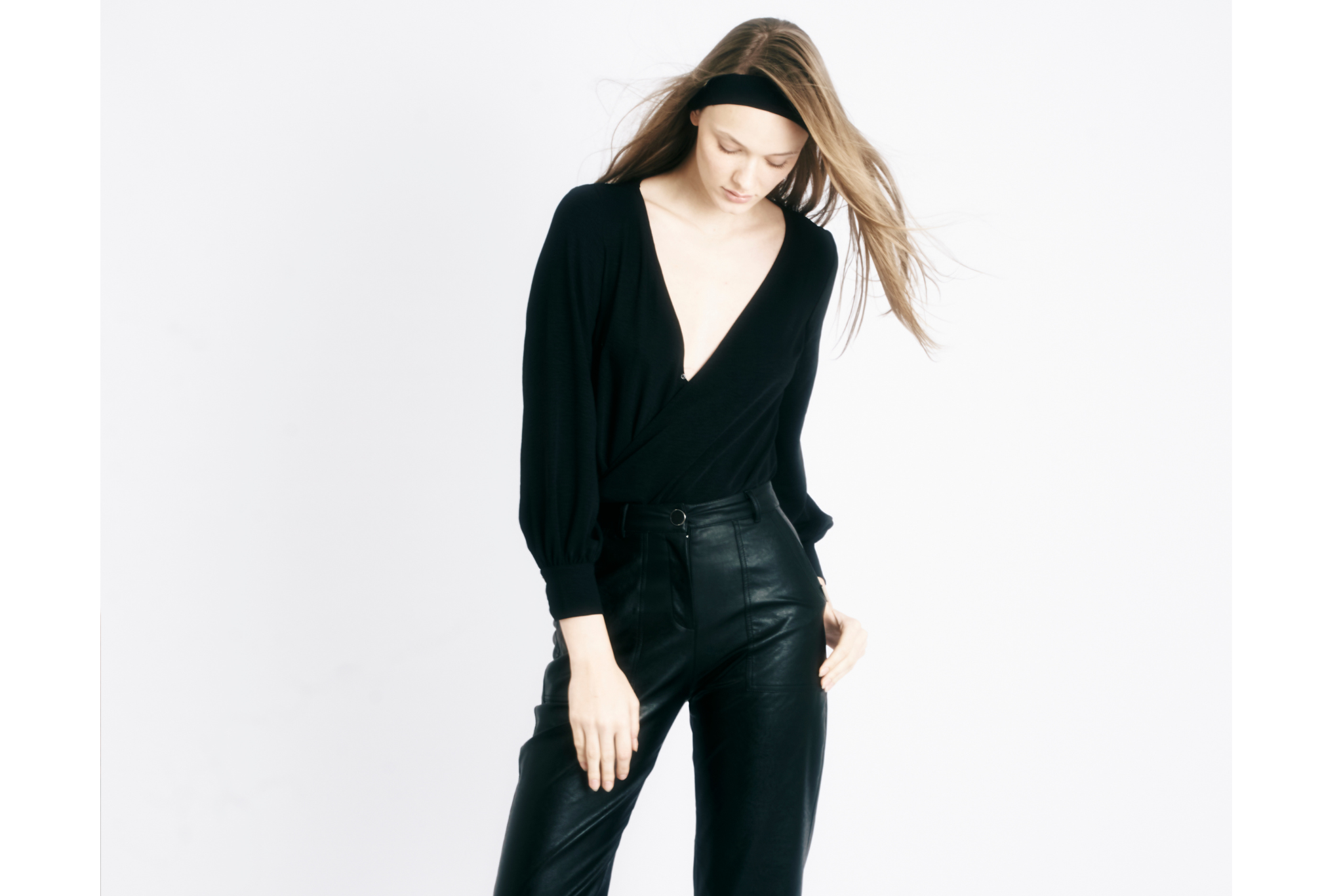 Chemise noire Flavia