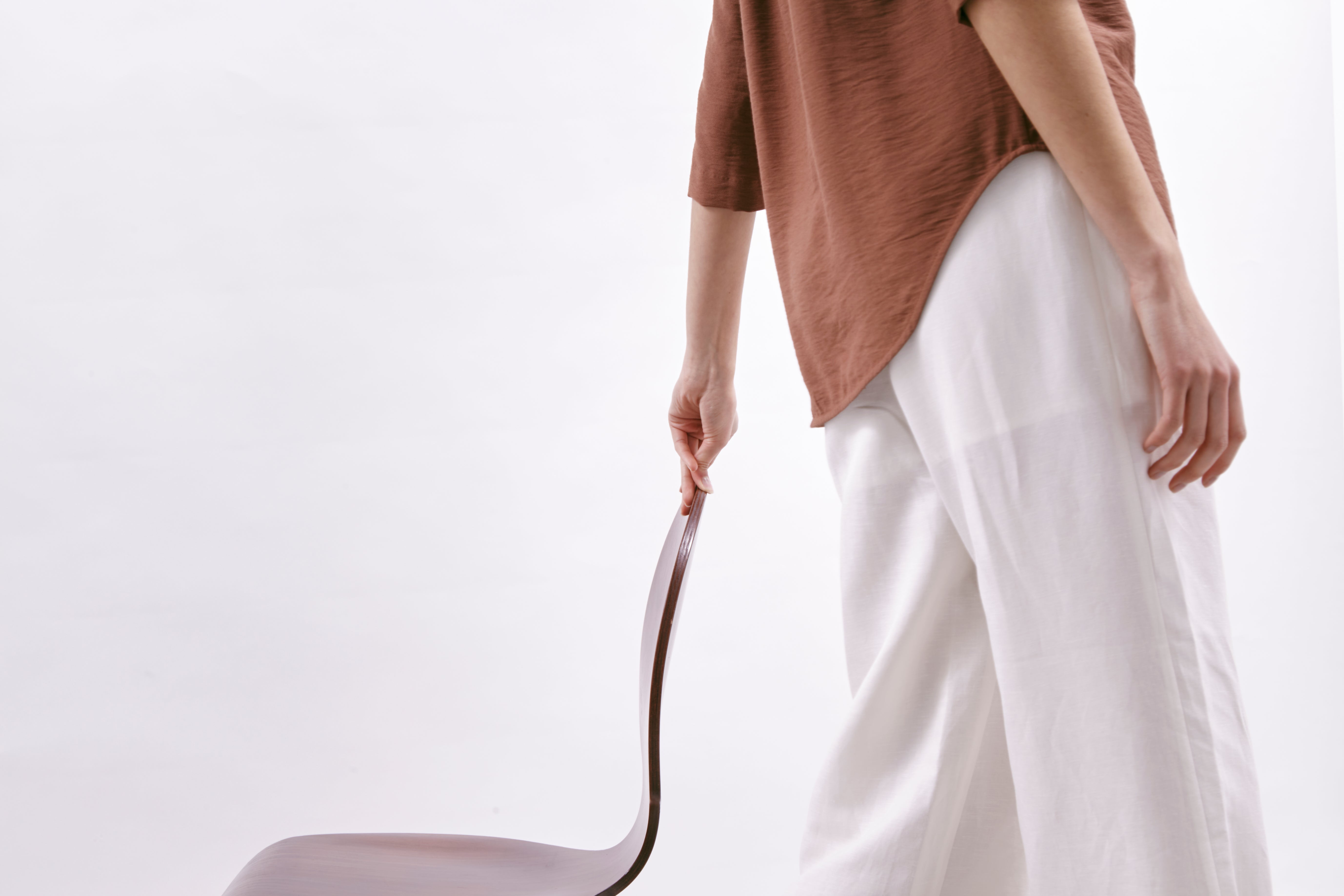 Chemise à Manches Courtes Marron Ibiza