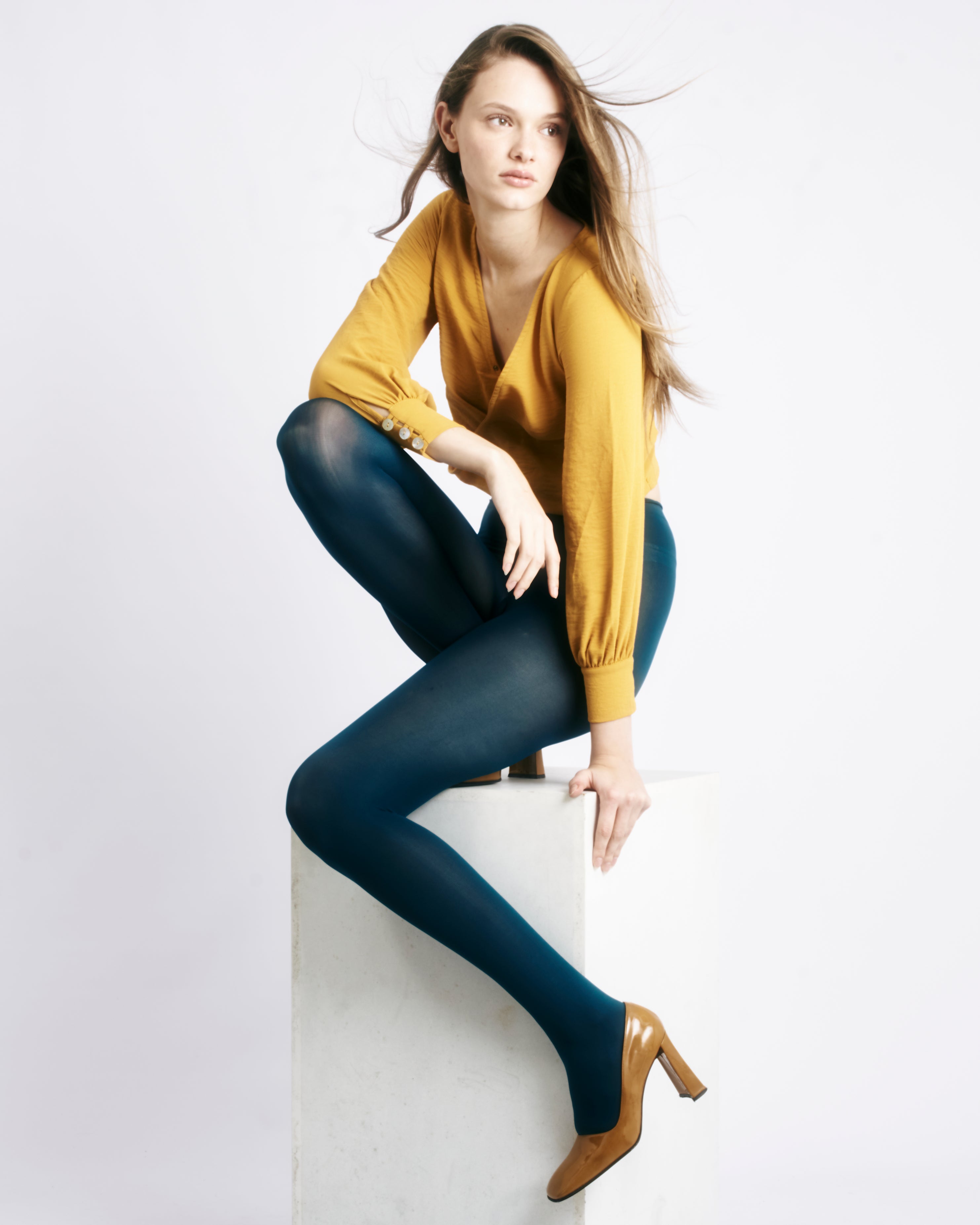 Chemise moutarde Pénélope