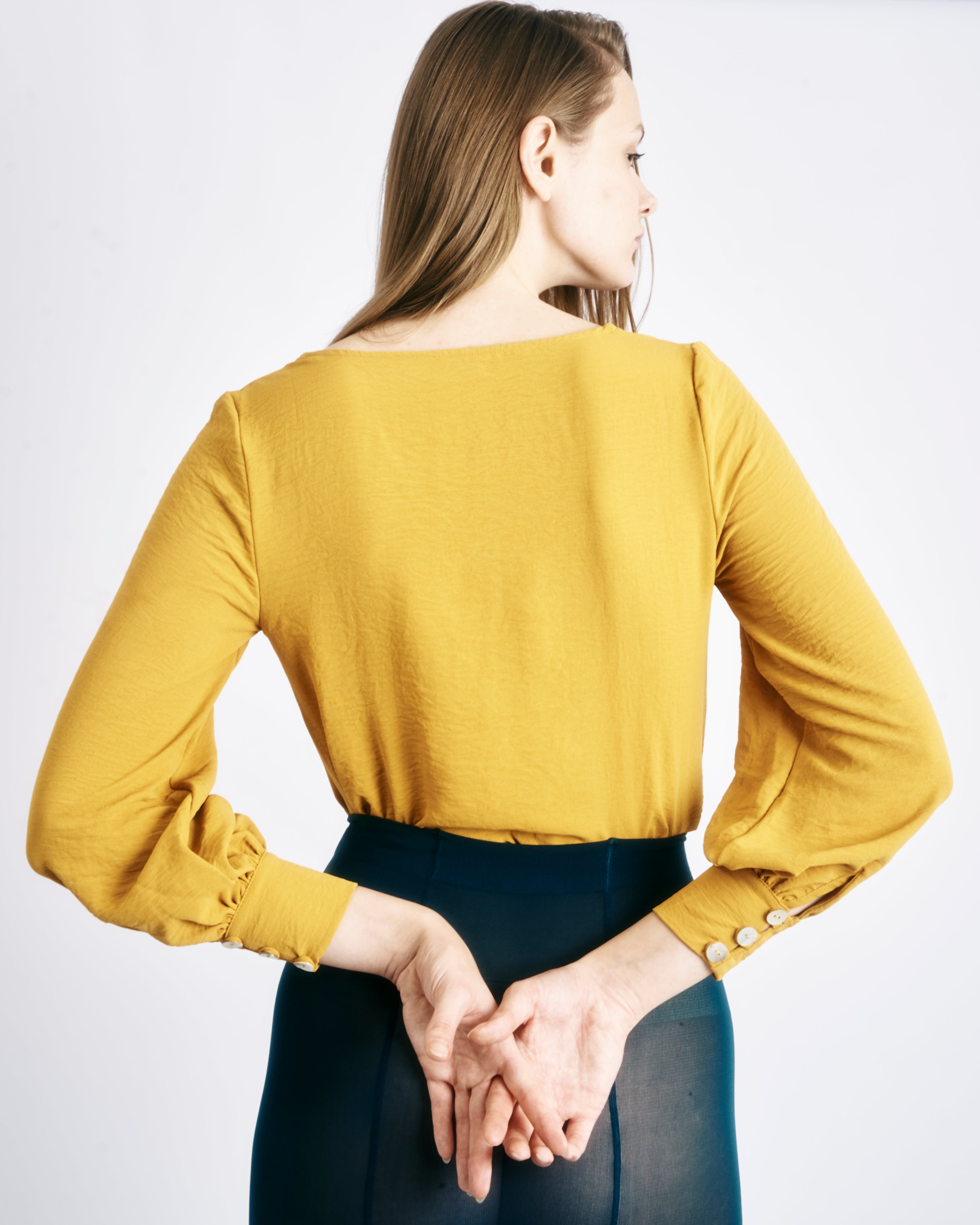 Chemise moutarde Pénélope