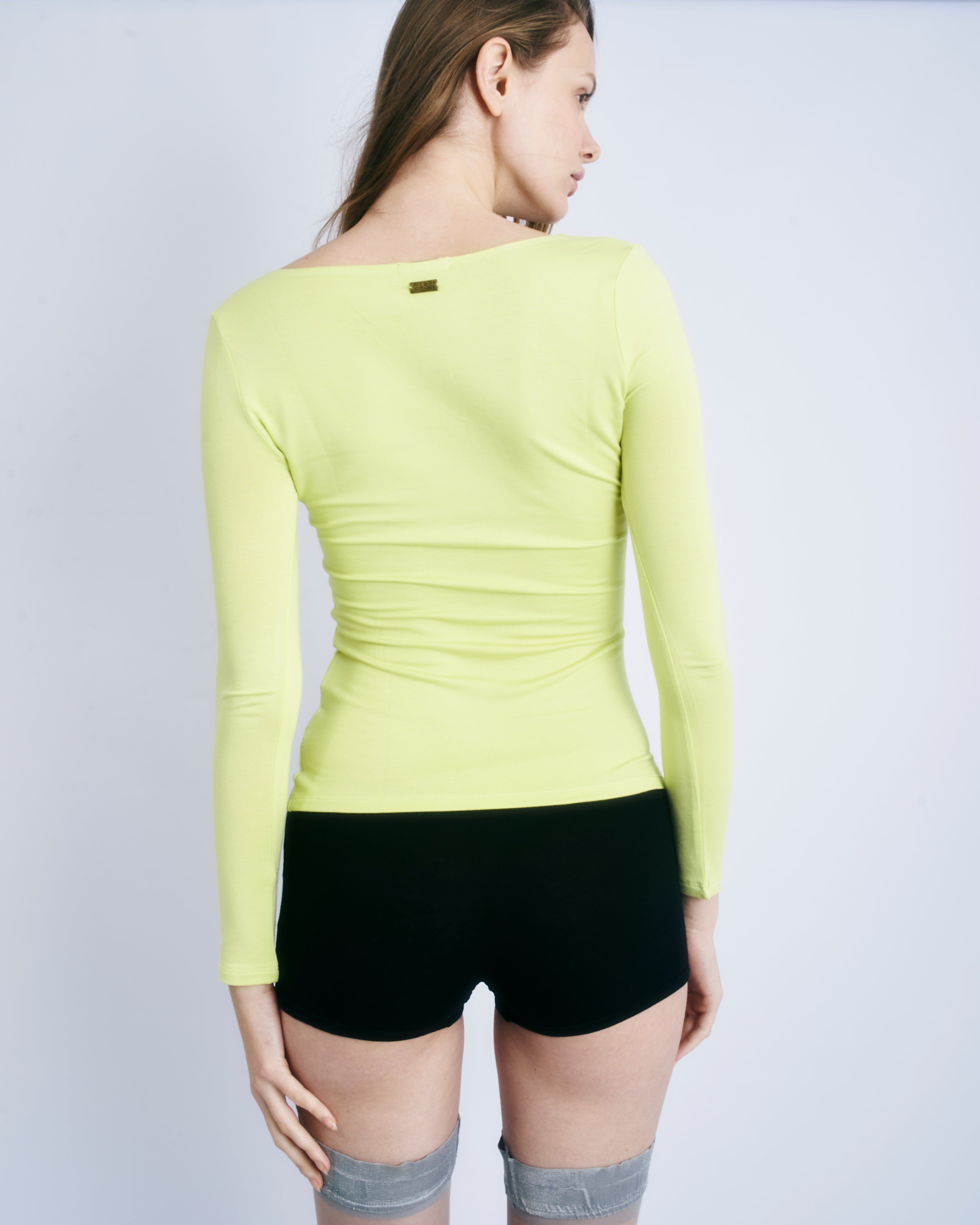 Yellow Long-Sleeve Top Amanda