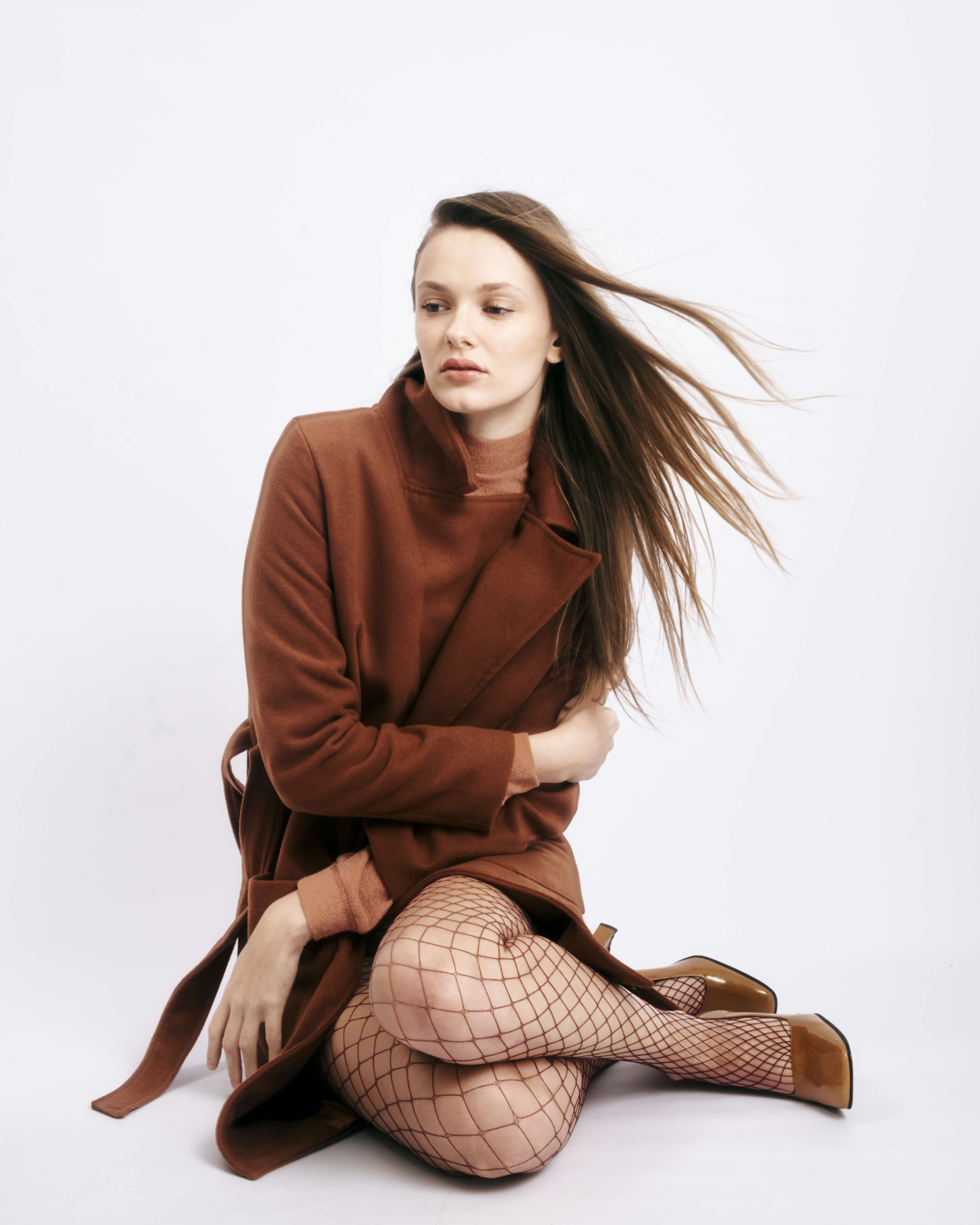 Trench Coat Cognac Sabrina