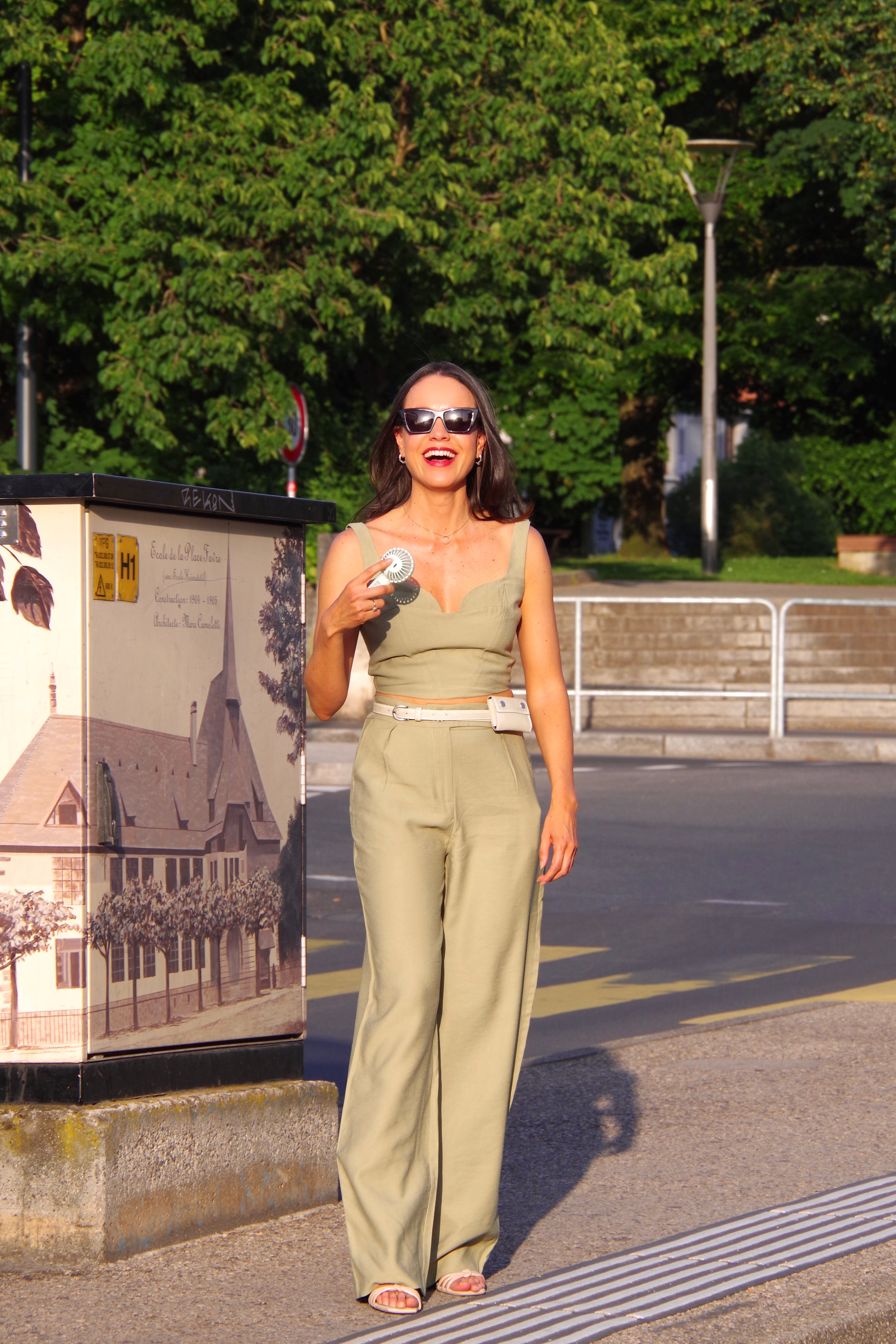 Sage Green Matching Set Elle