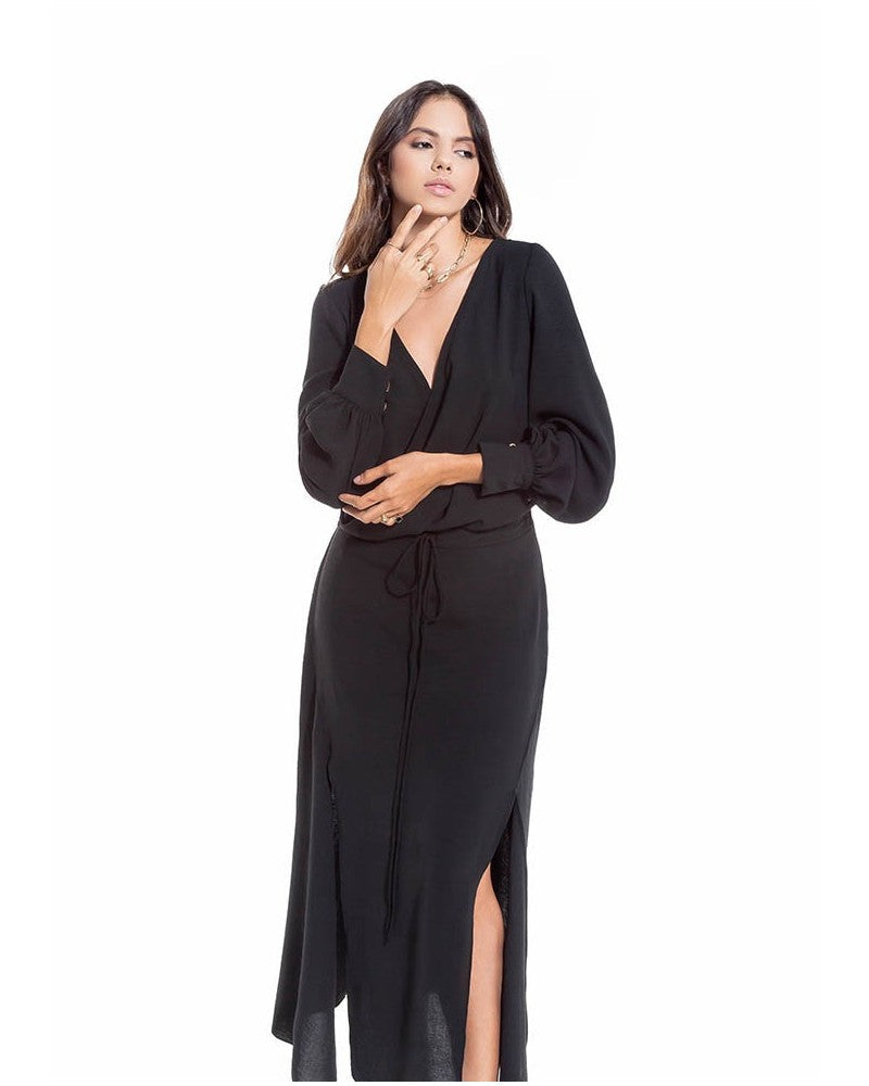 Chemise noire Flavia