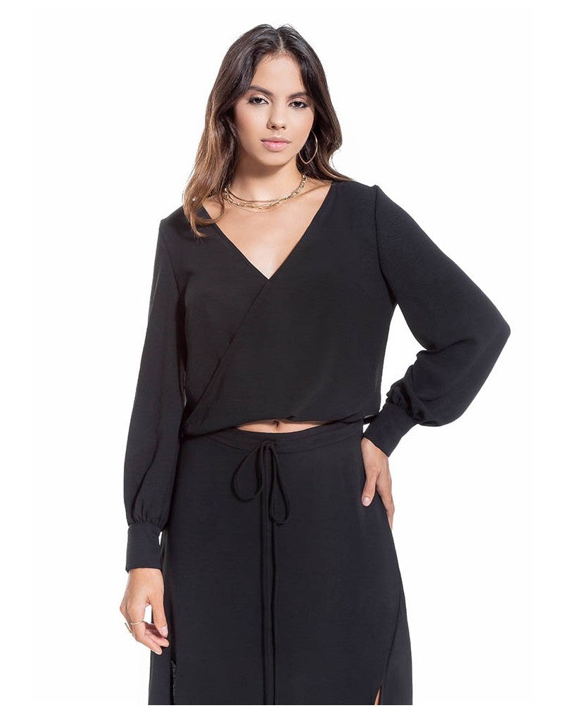 Chemise noire Flavia