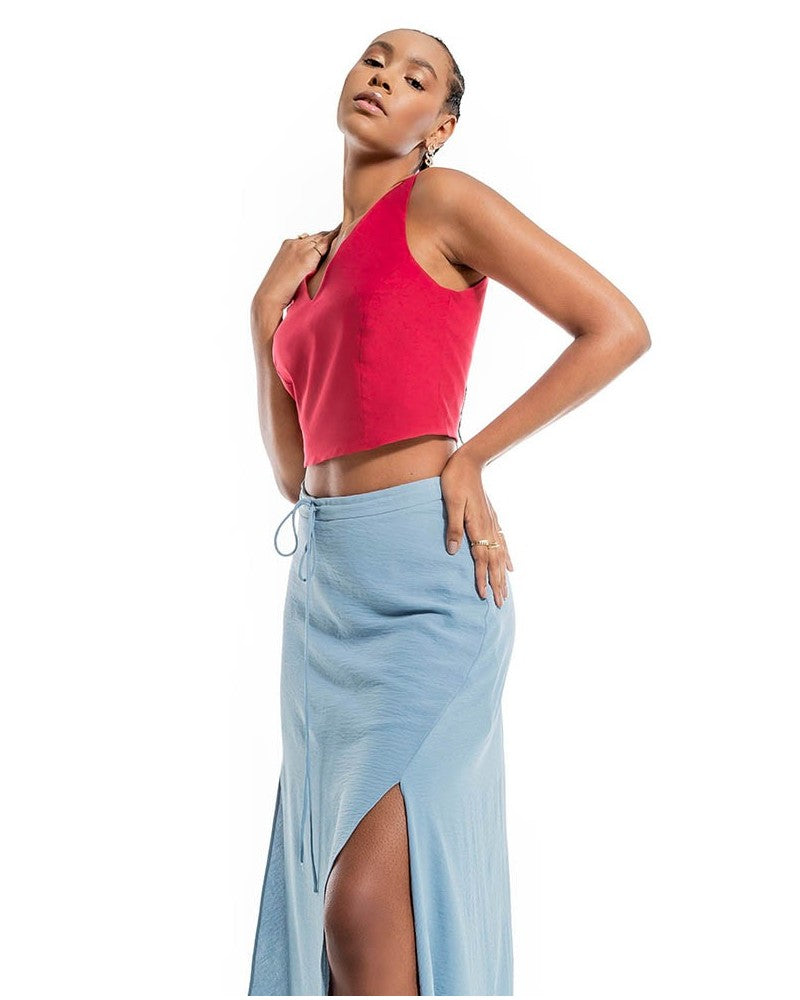 Blue Maxi Skirt Maria
