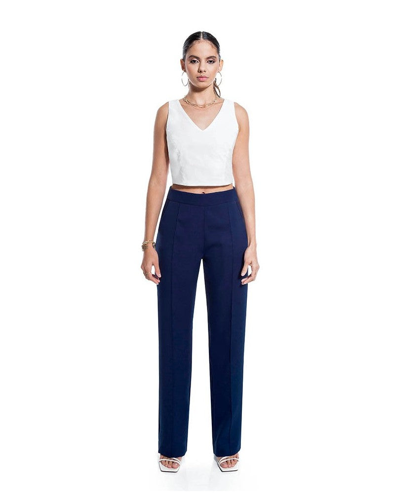 Navy Trousers Olivia