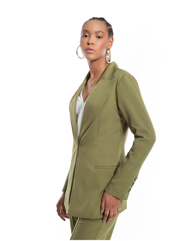 Blazer Verde Oliva Camille