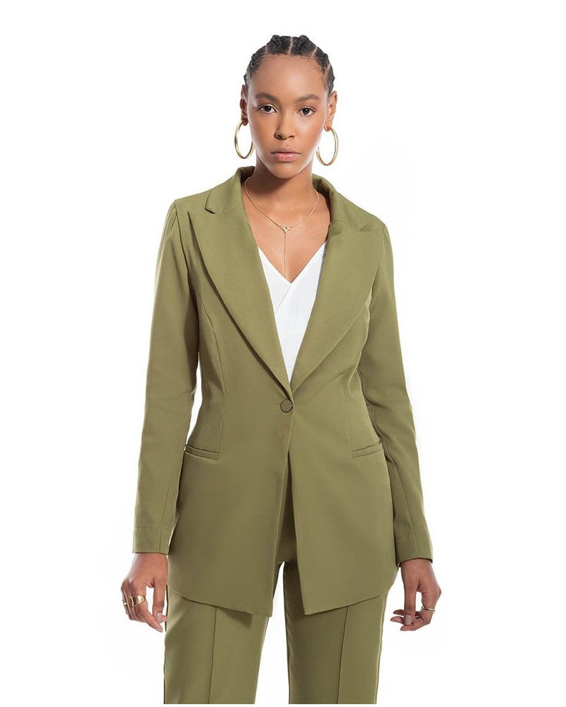Blazer Verde Oliva Camille